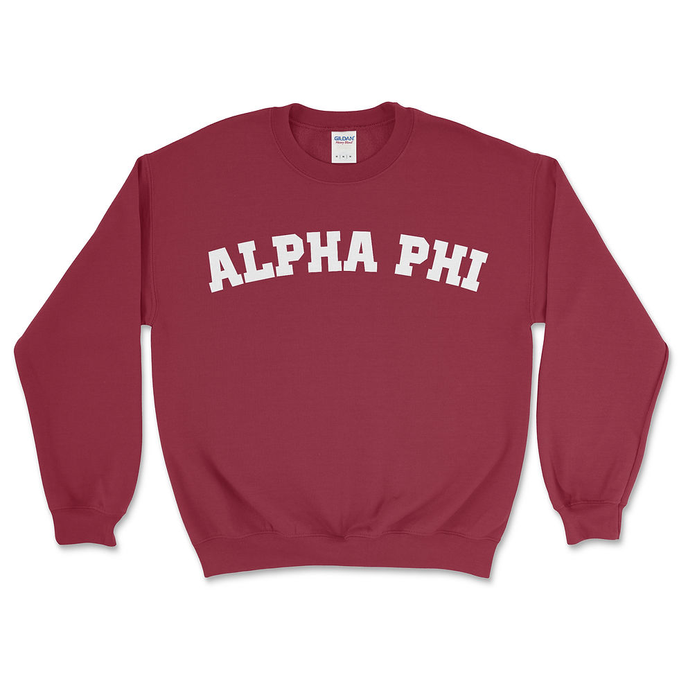 Thumbnail: Alpha Phi Basic Crewneck