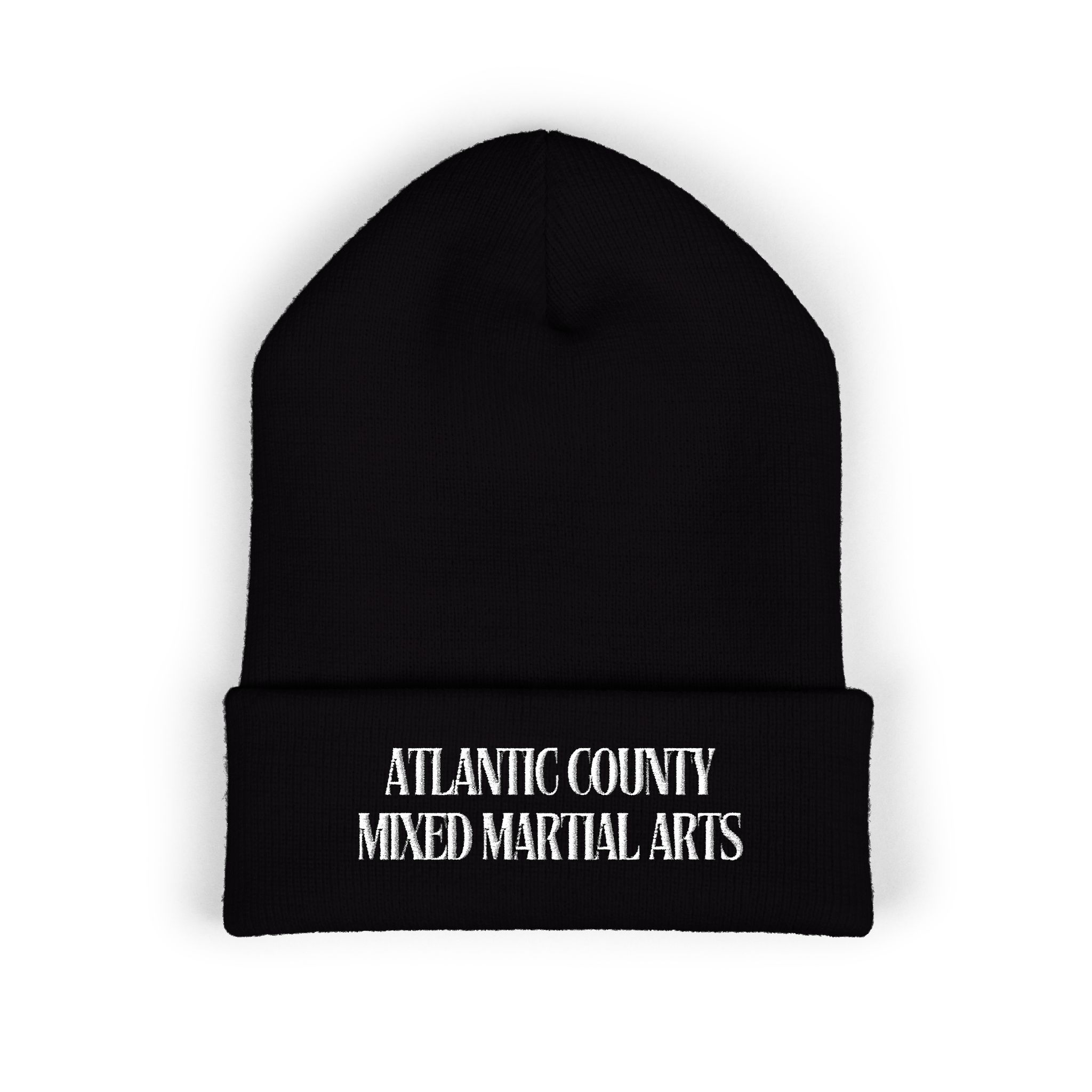 Atlantic County Mixed Martial Arts Beanie | Embroidered Cuffed Hat