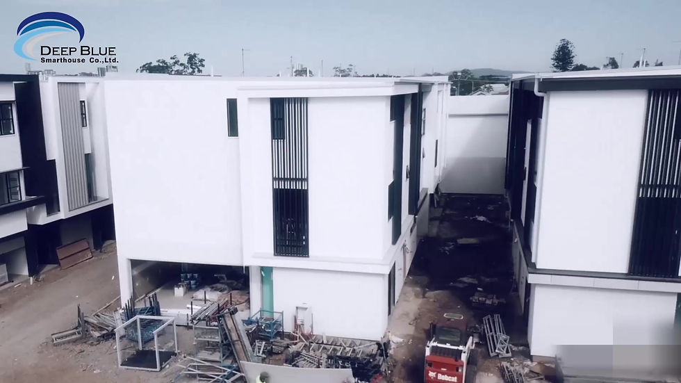 Brisbane Apartment Project with light steel frame