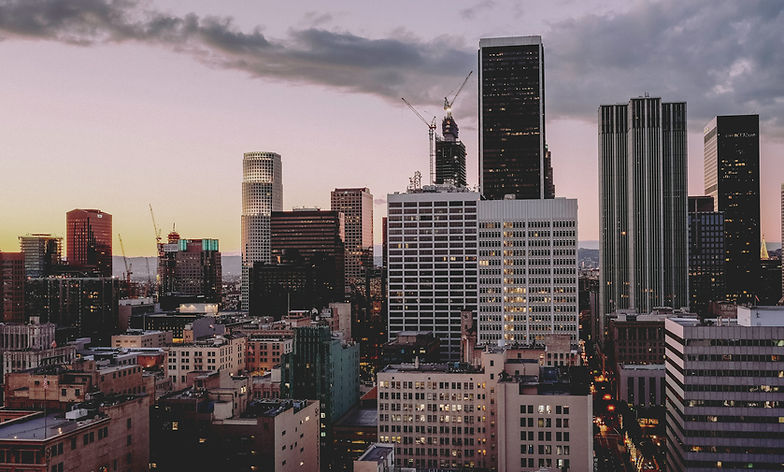 City Skyline Sunset