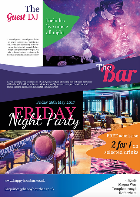 Nightclub flyer 3
