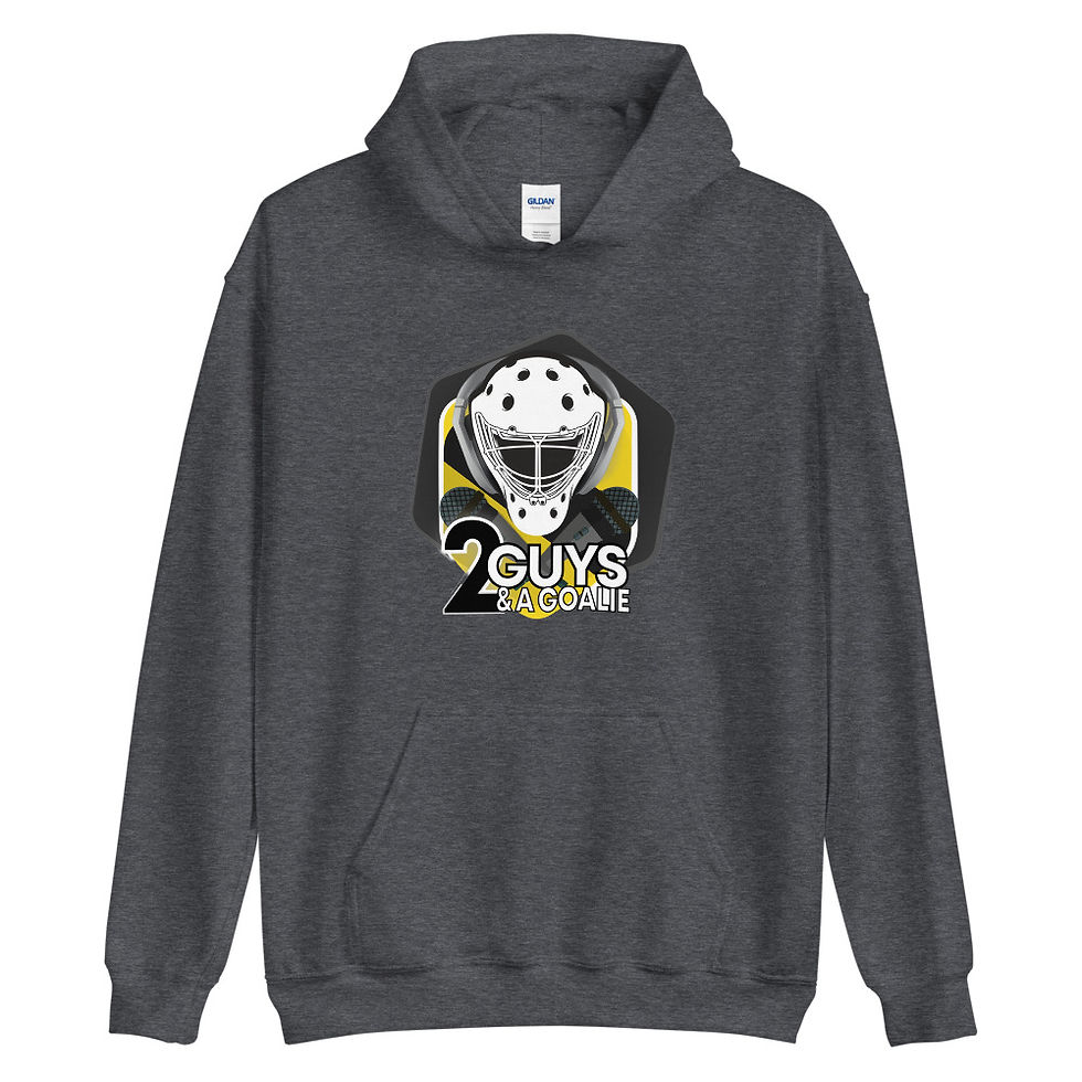 Thumbnail: 2 GUYS & A GOALIE - HOODIE