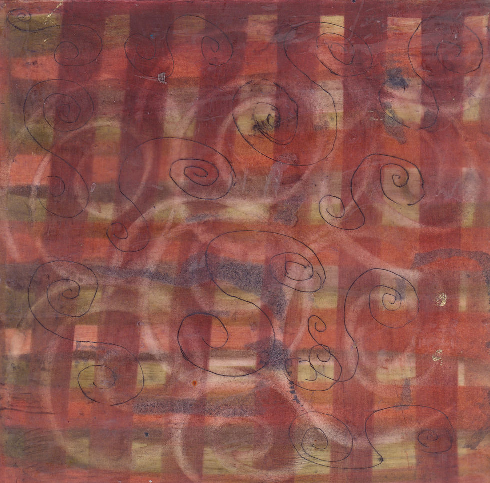 Encaustic Swirls