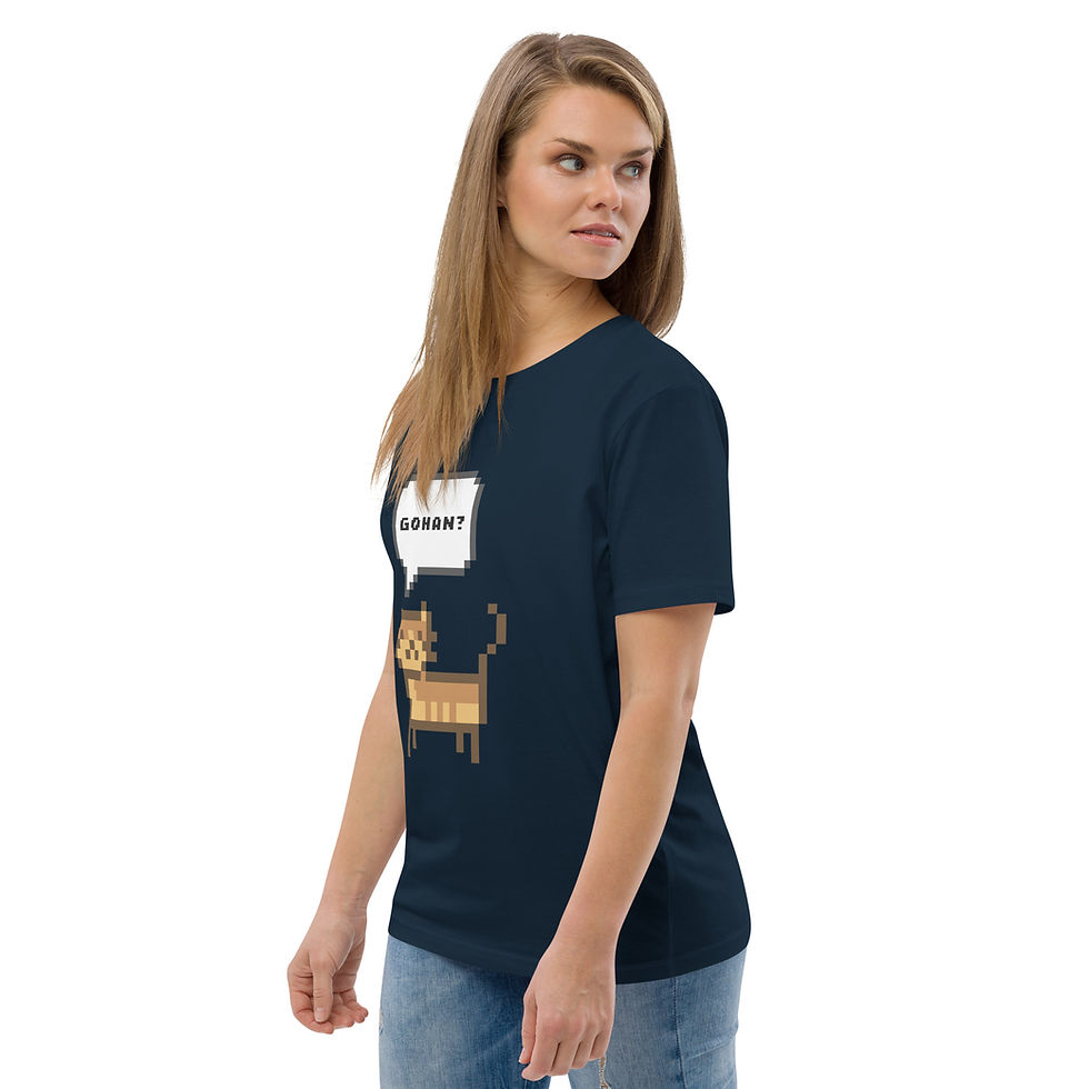 Thumbnail: Hungry Cat Unisex Organic Cotton T-Shirt