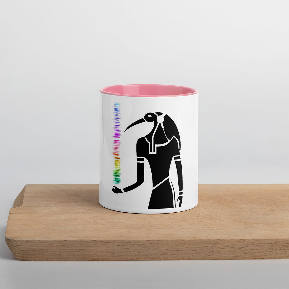 Thumbnail: Thoth Music Mug with Color Inside