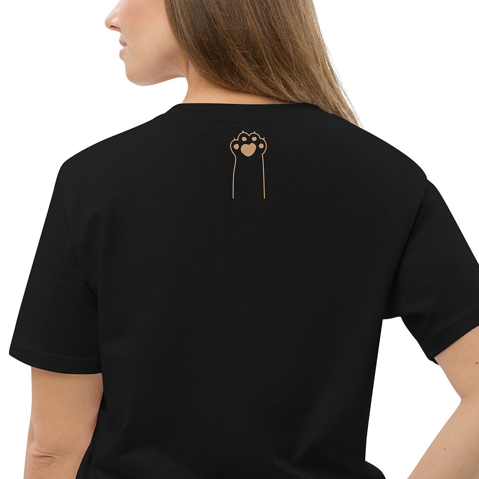 Thumbnail: Hungry Cat Unisex Organic Cotton T-Shirt