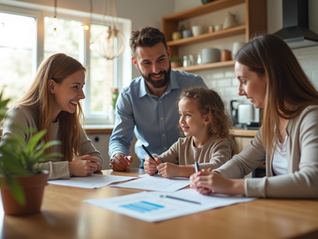 Family review financial plan