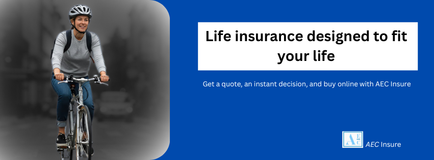 Get a life insurance quote with AEC Insure.