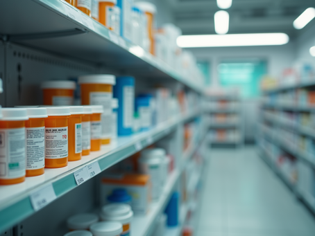 A pharmacy isle