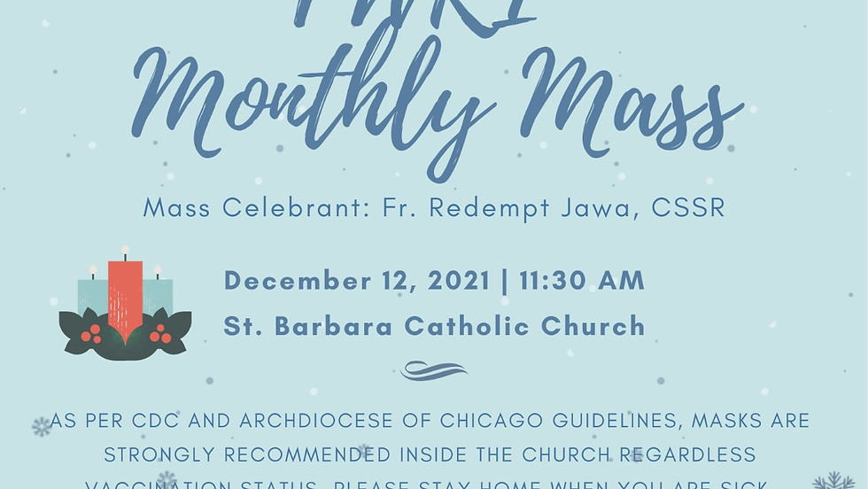 December Mass - 3rd Sunday of Advent