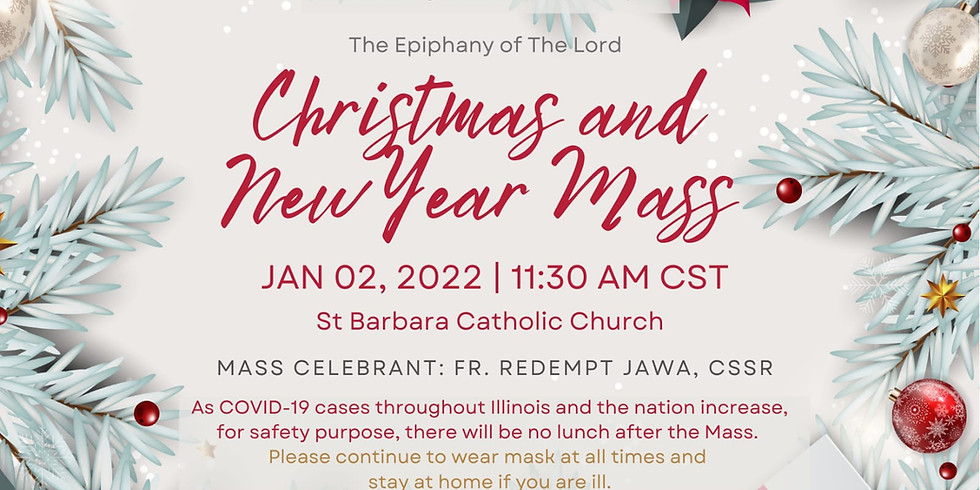 Christmas and New Year Mass & Celebration