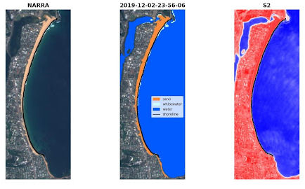 Detection of Shoreline Erosion using Satellite Image and Machine Learning