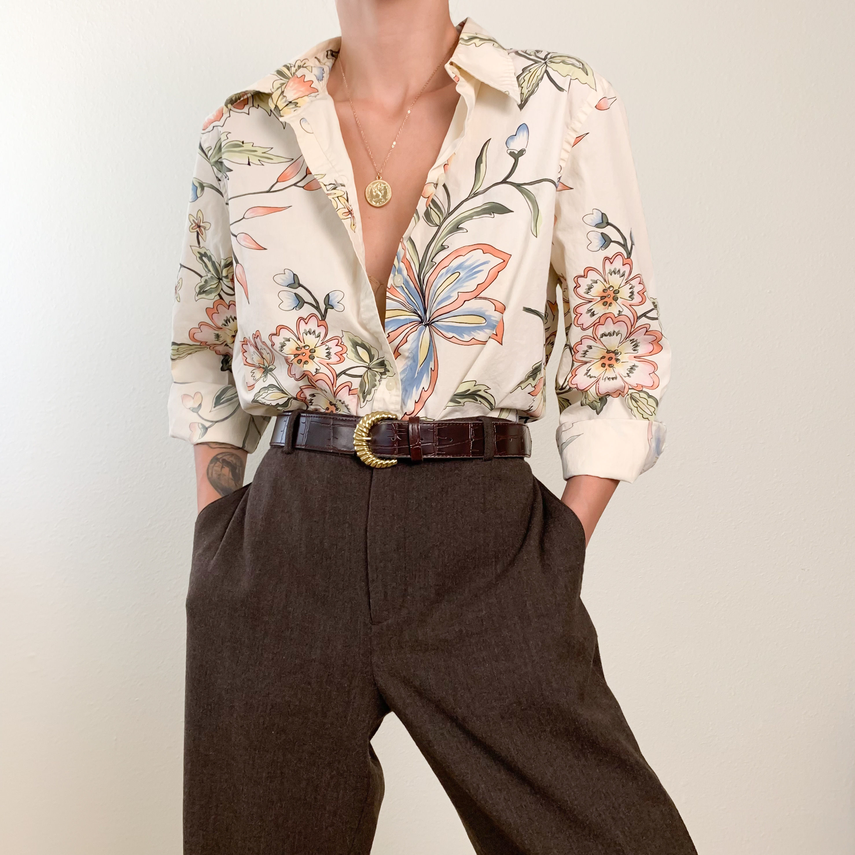 Ralph Lauren Floral Button Up