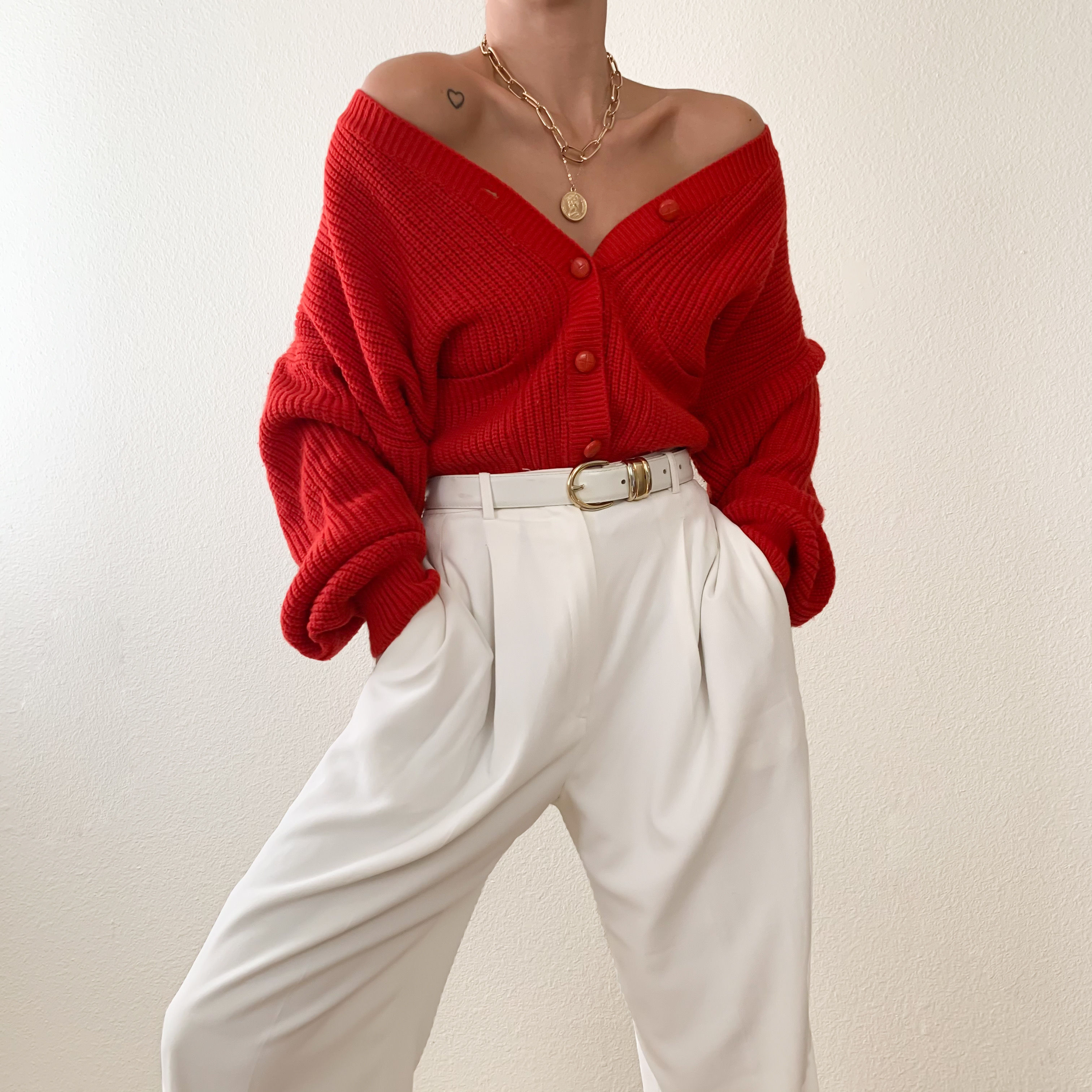 Scarlet Knit Cardigan