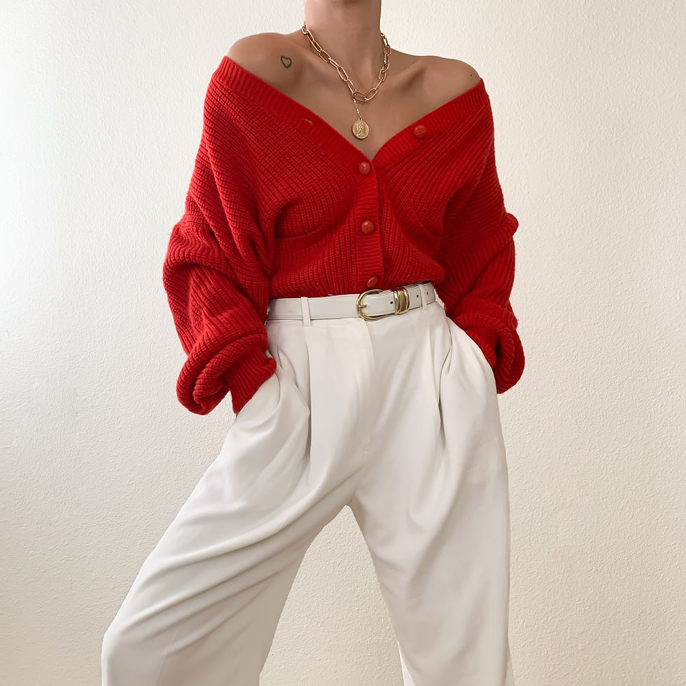 Scarlet Knit Cardigan