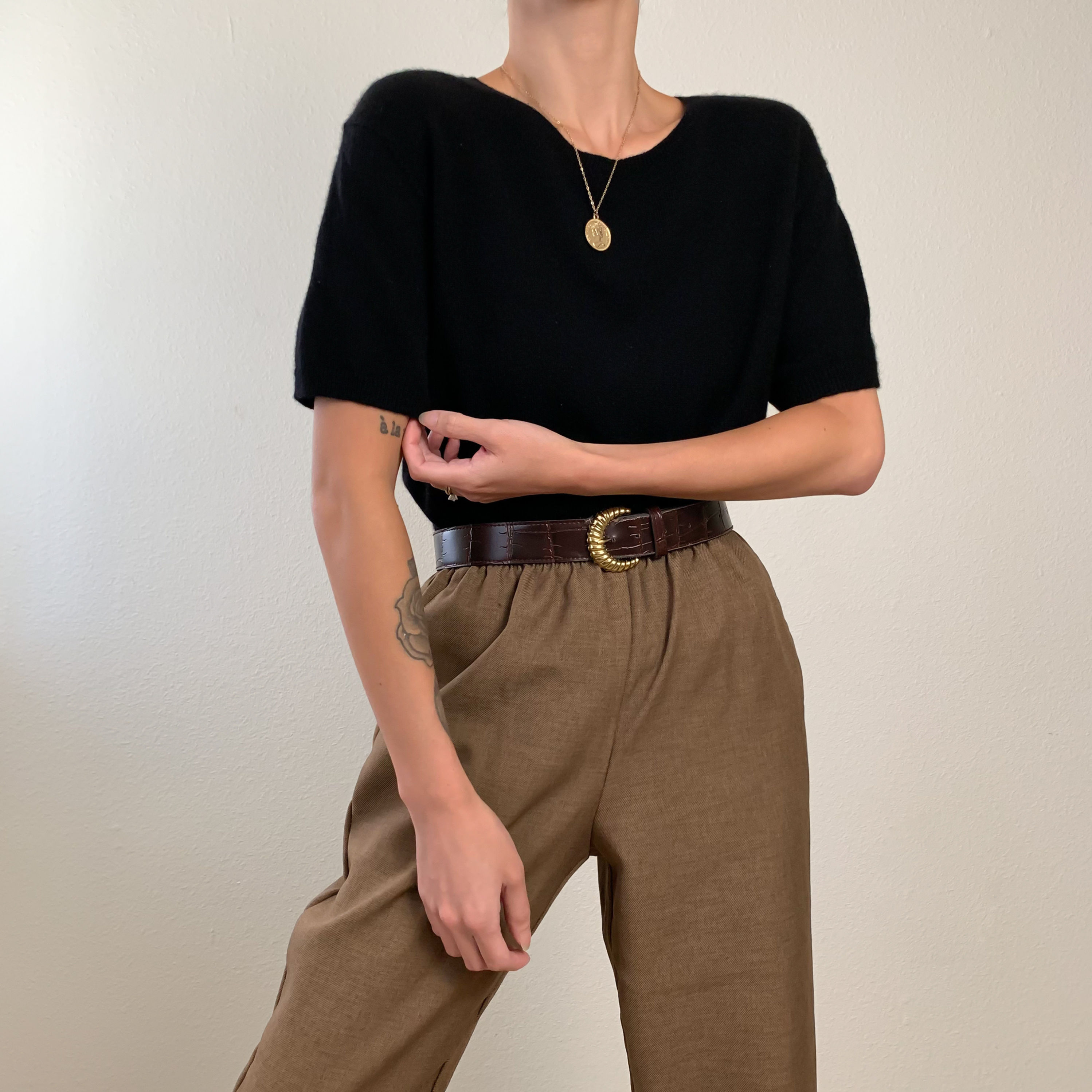 Onyx Ralph Lauren Cashmere Top XS-M