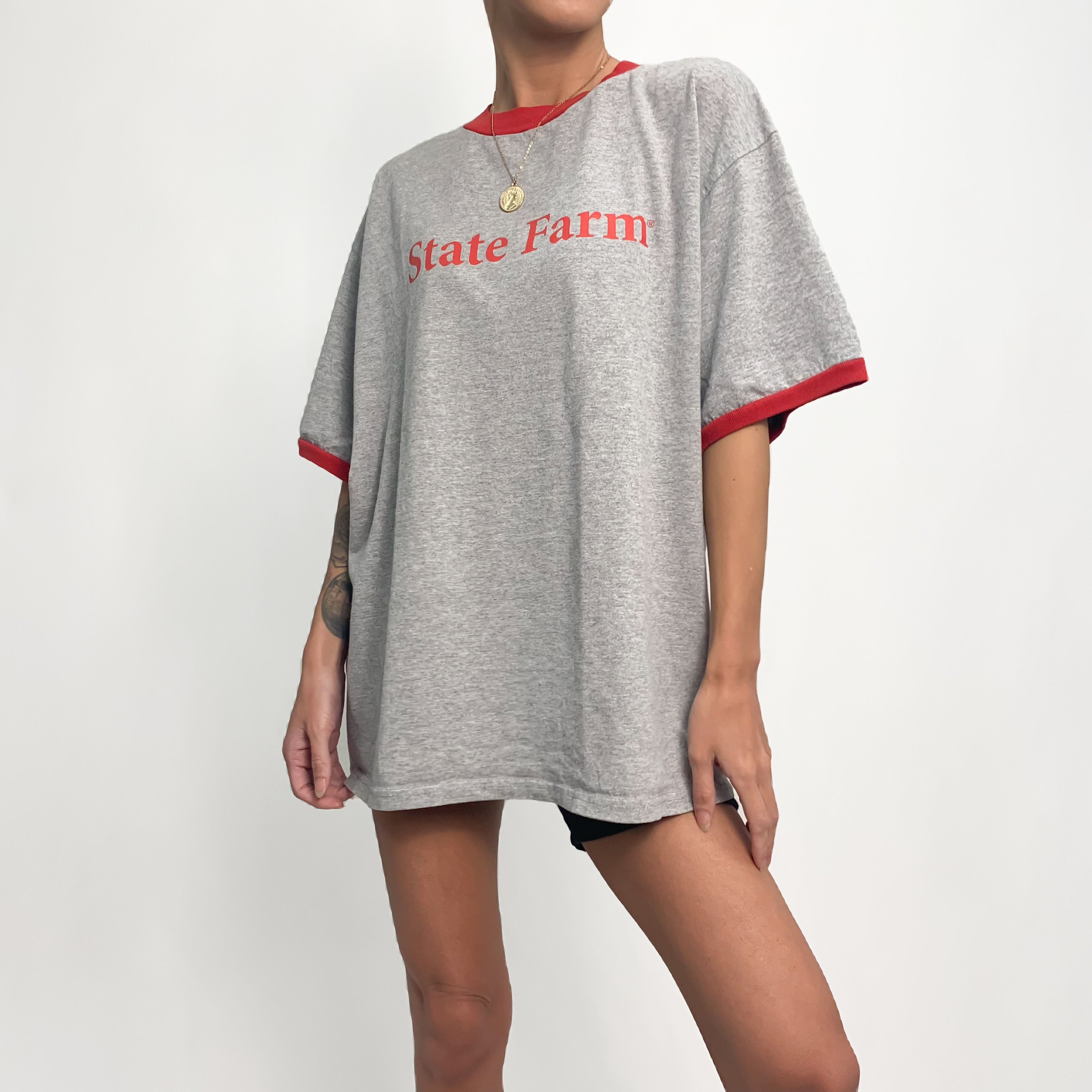 State Farm Ringer Tee XS-L