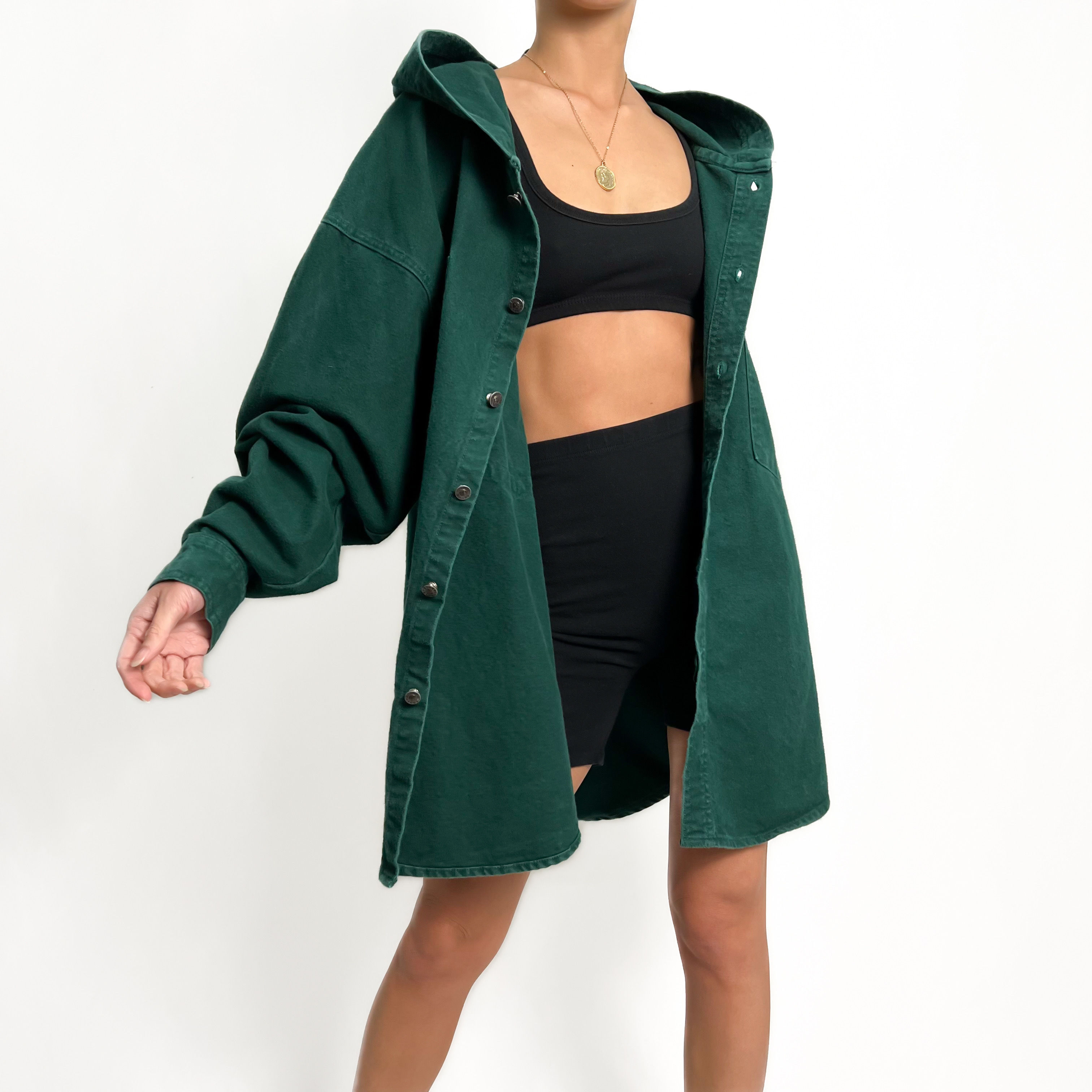 Deep Hunter Button Up Shacket M-L