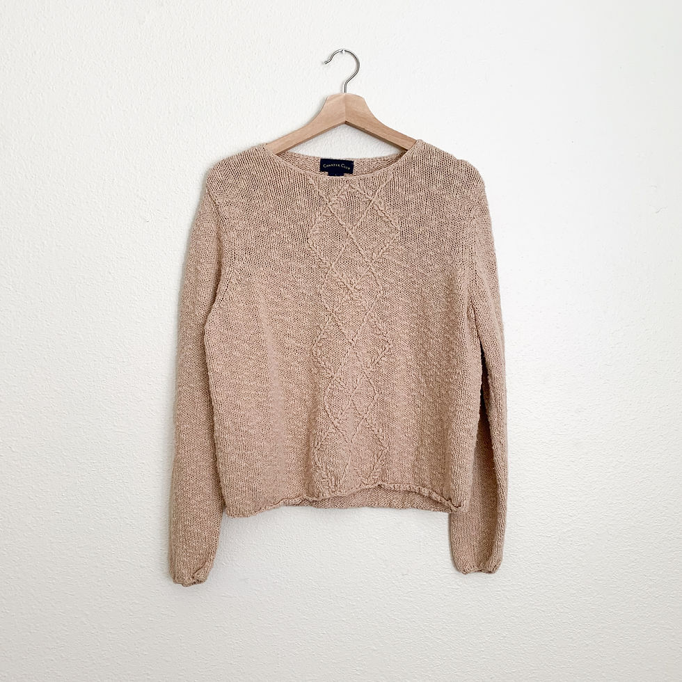 Sepia Knit Sweater