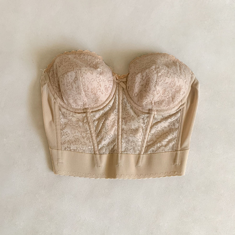 Nude Lace Corset 34C