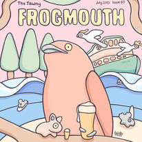Tawny Frogmouth Issue 7 magazine cover featuring relationship advice article by expert The Love Scout