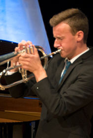 Luke Dempsey Flugelhorn Performing