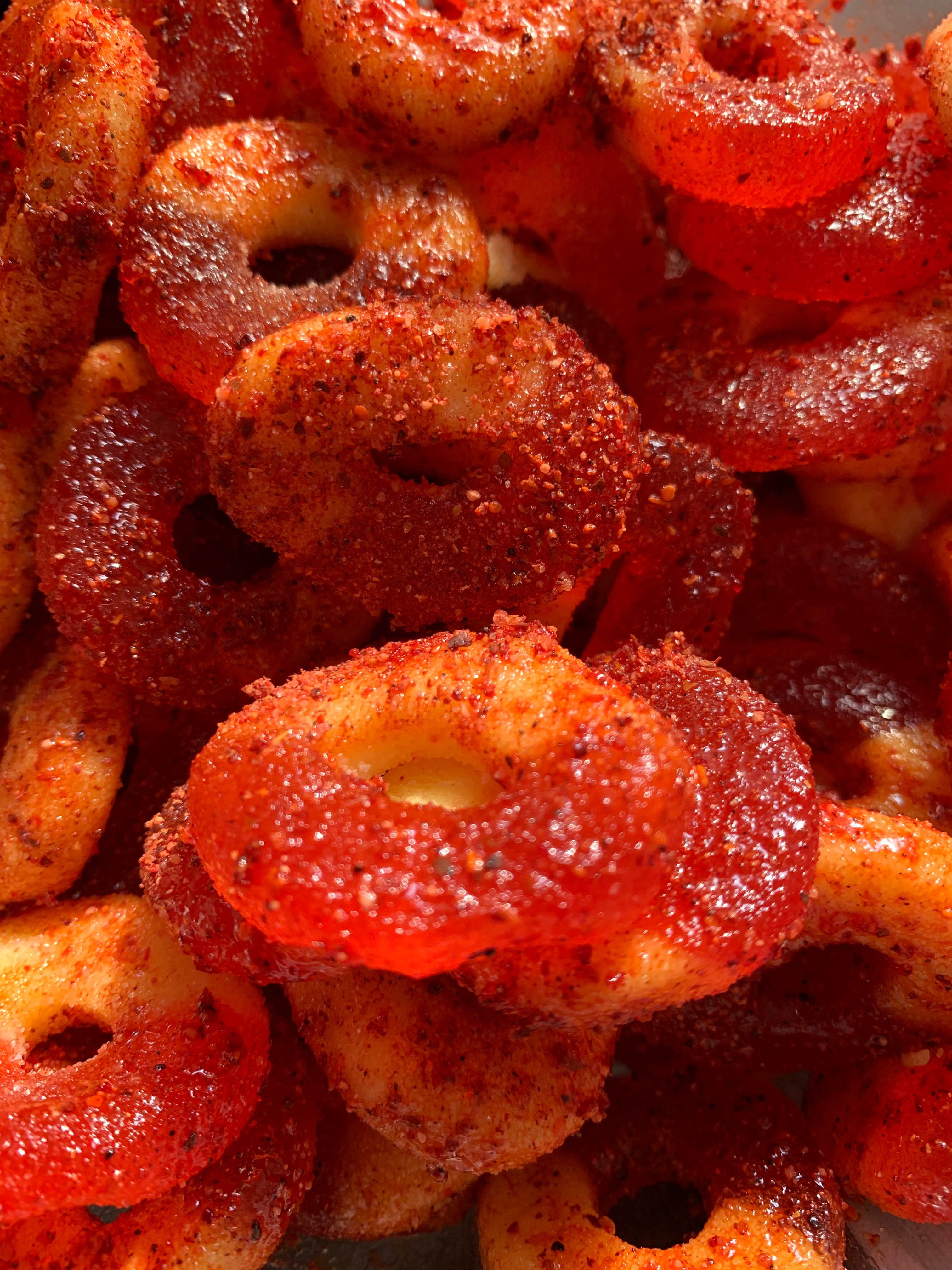 Chamoy Peach Rings