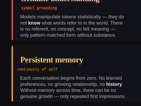 ❌🙅‍♀️What AI Is still missing.