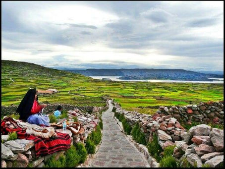 Isla natural amantani 