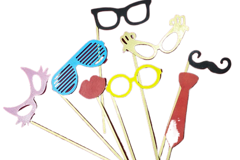 Photo booths props for sale handmade