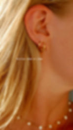 Boucles d'oreilles en acier inoxydable, résistent à l'eau, pas chère, grande qualité