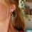 Miniature : Boucles d'oreilles percées en acier inoxydable, ne rouille pas, pas chères, originales, tendences