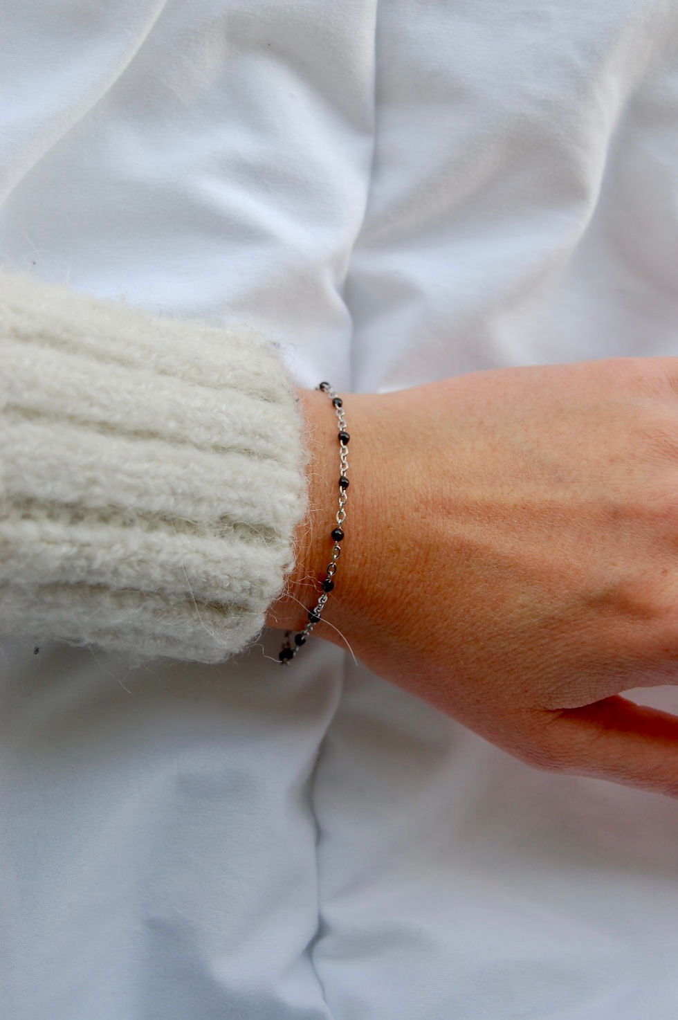 Miniature : Bijou bracelet en acier inoxydable fait main, à Paris