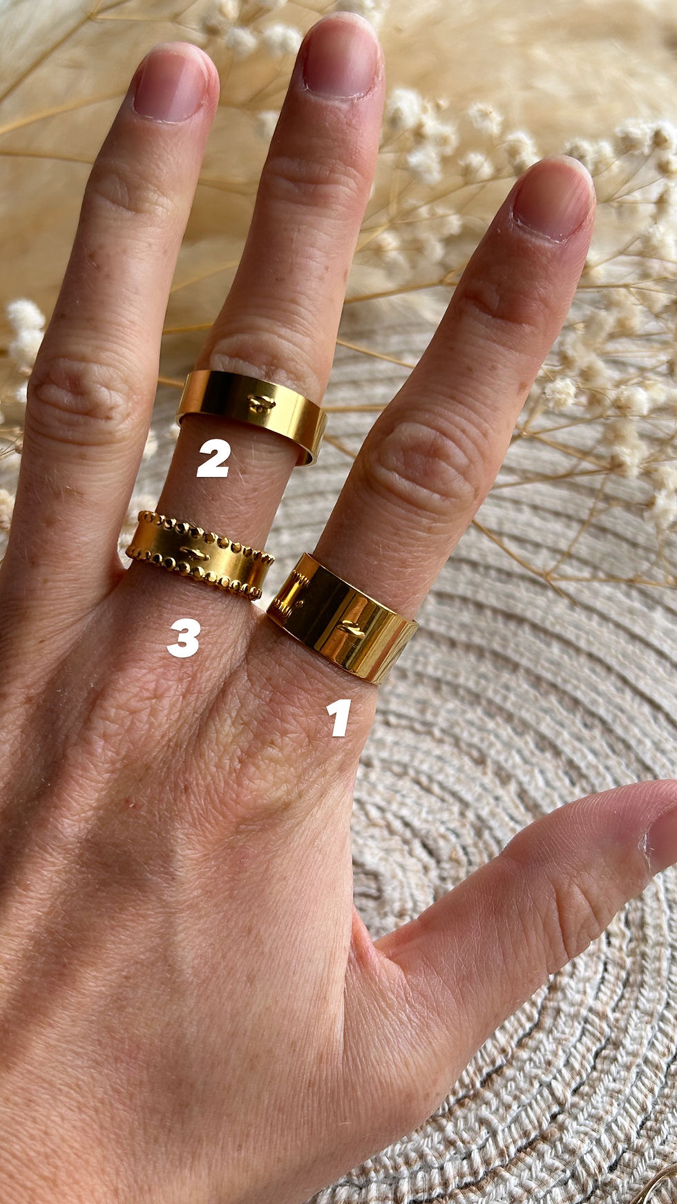 Miniature : Bague personnalisable