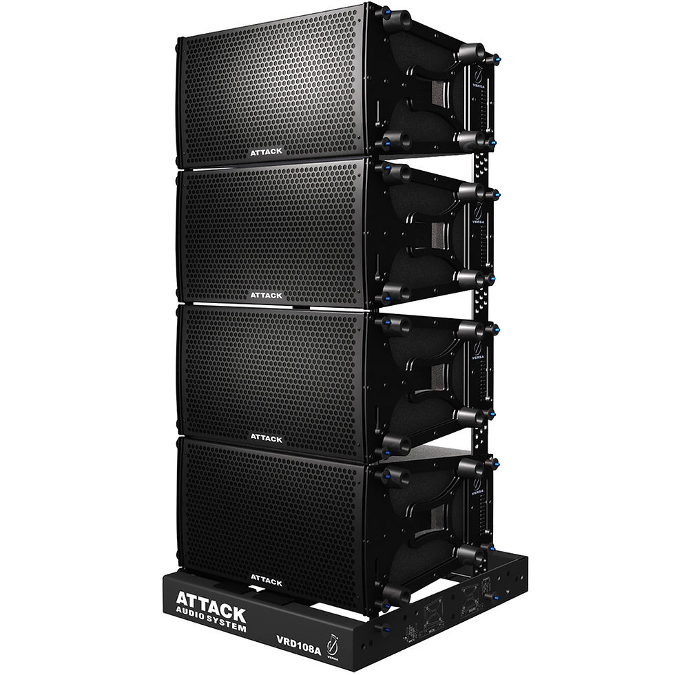 LINE ARRAY HORIZONTAL