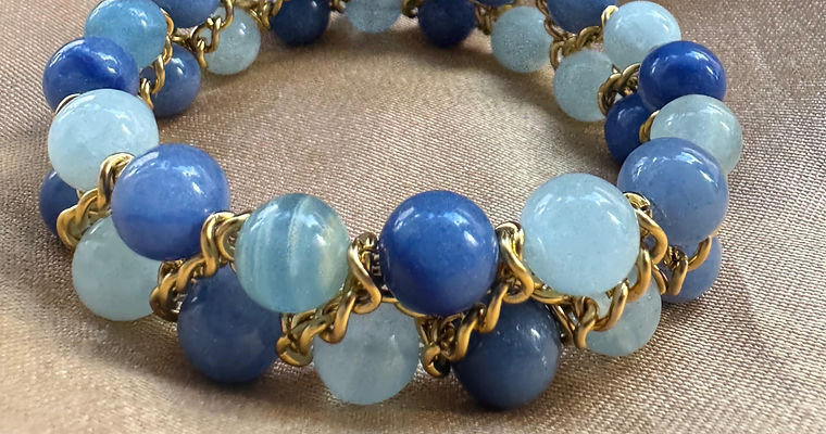 Maison Taslar - gros plan du bracelet deux rangs