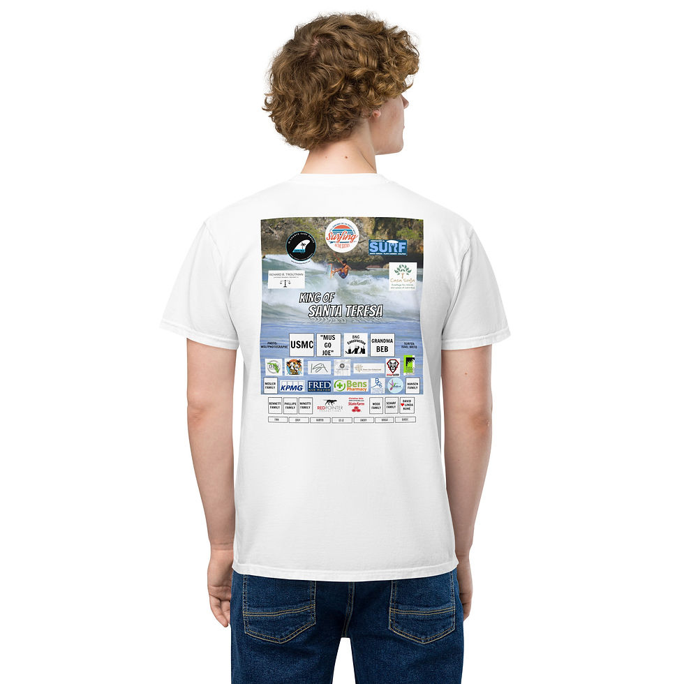 Miniatura: 2023 King and Queen of Santa Teresa pocket t-shirt