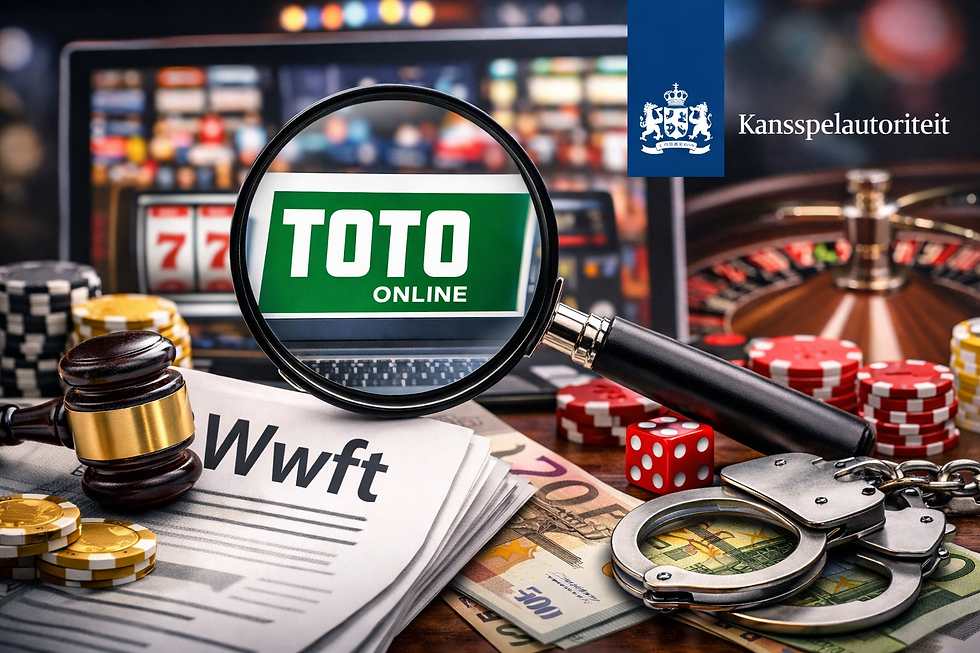 KSA geeft TOTO Online WWFT-aanwijzing: strengere anti-witwaschecks in 2026