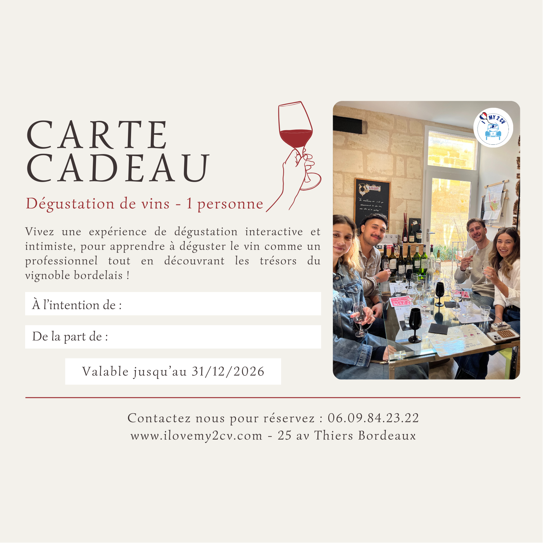 Tasting of 4 white Bordeaux wines