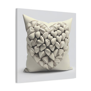 Pillow with the secret hearts