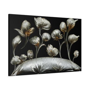 silver flowers