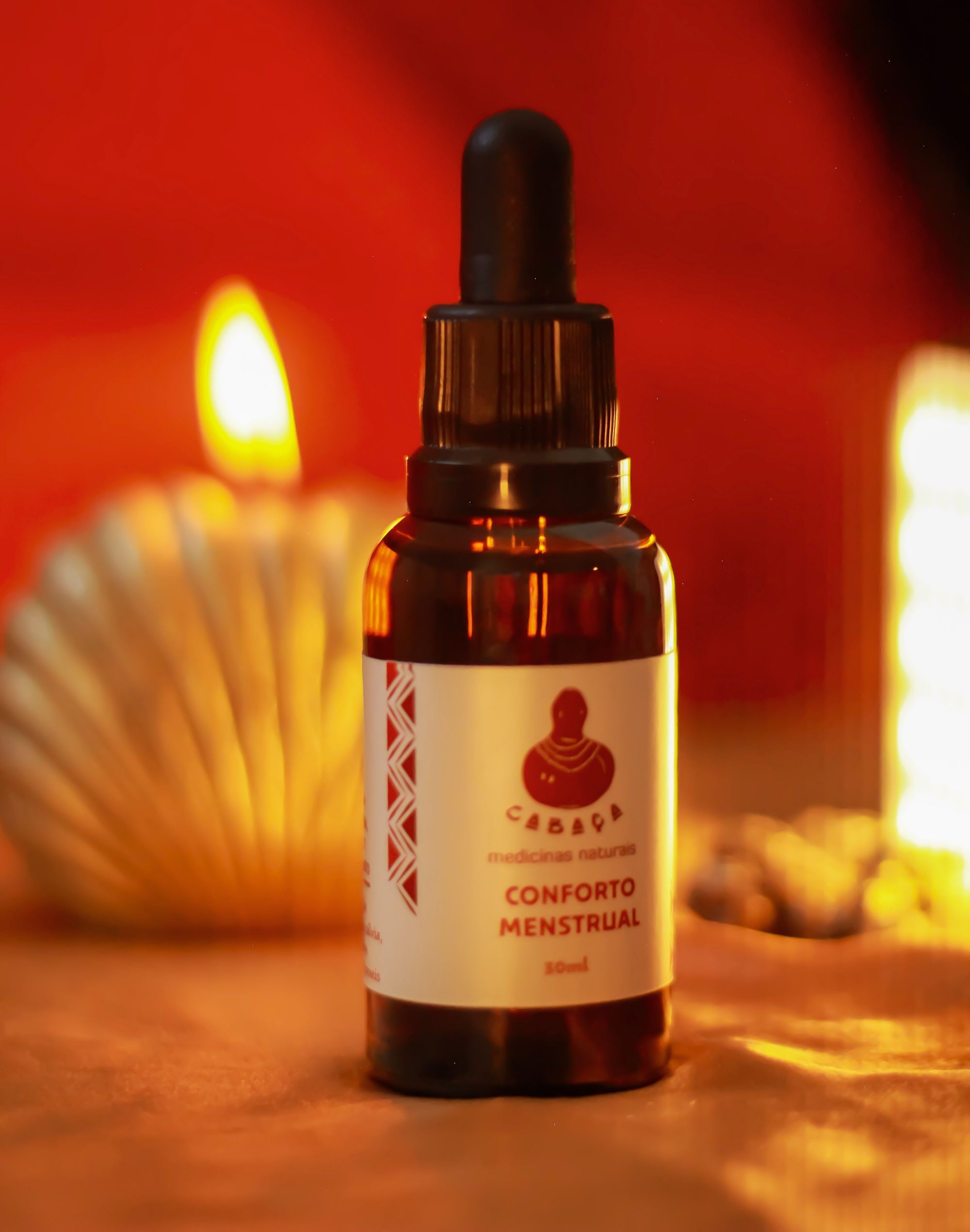 tintura para conforto menstrual e menopausa
