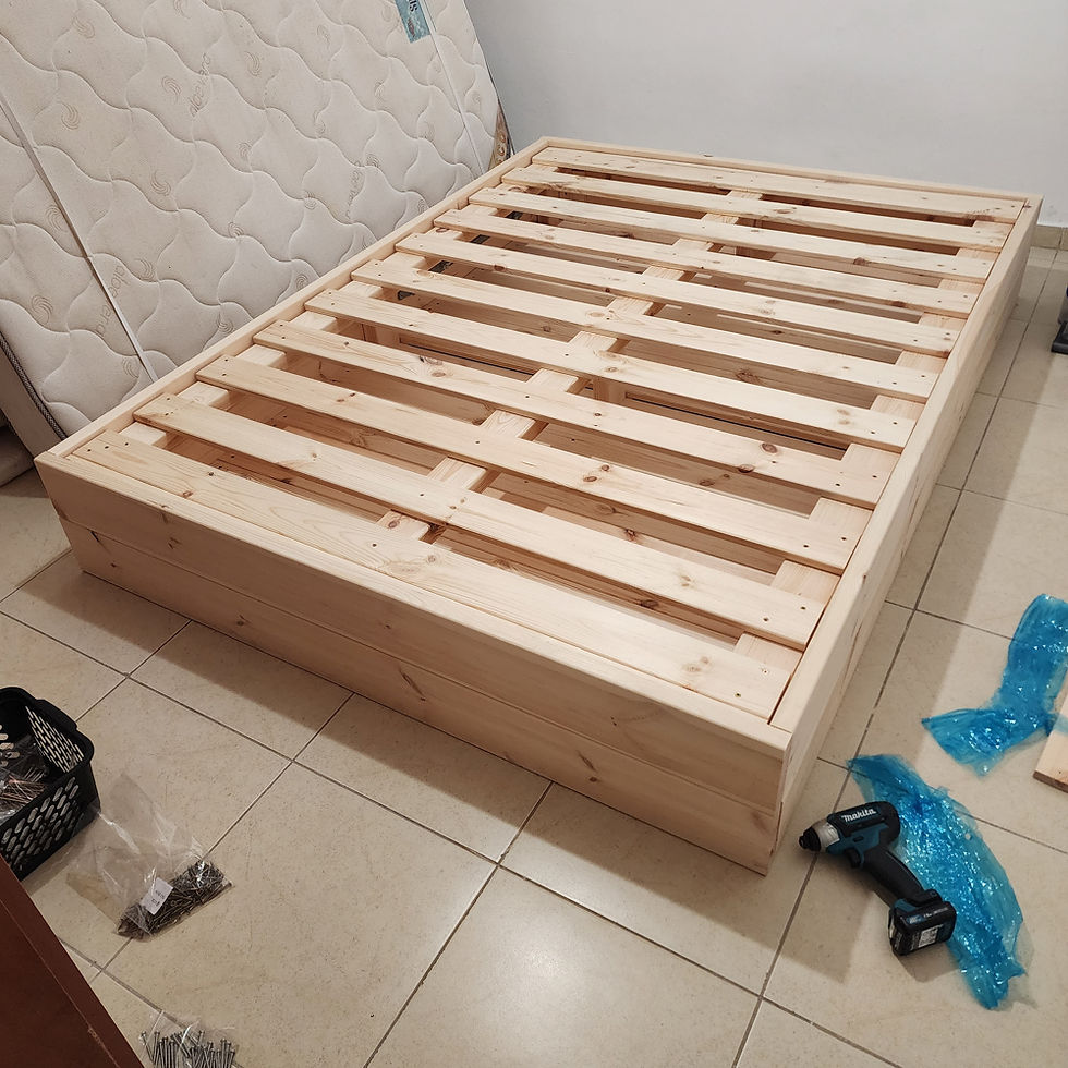 Storage bed assembly