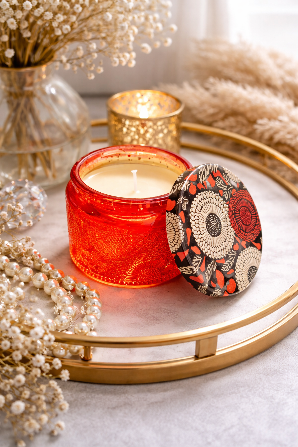 🕯️ Freesia – Bougie parfumée artisanale