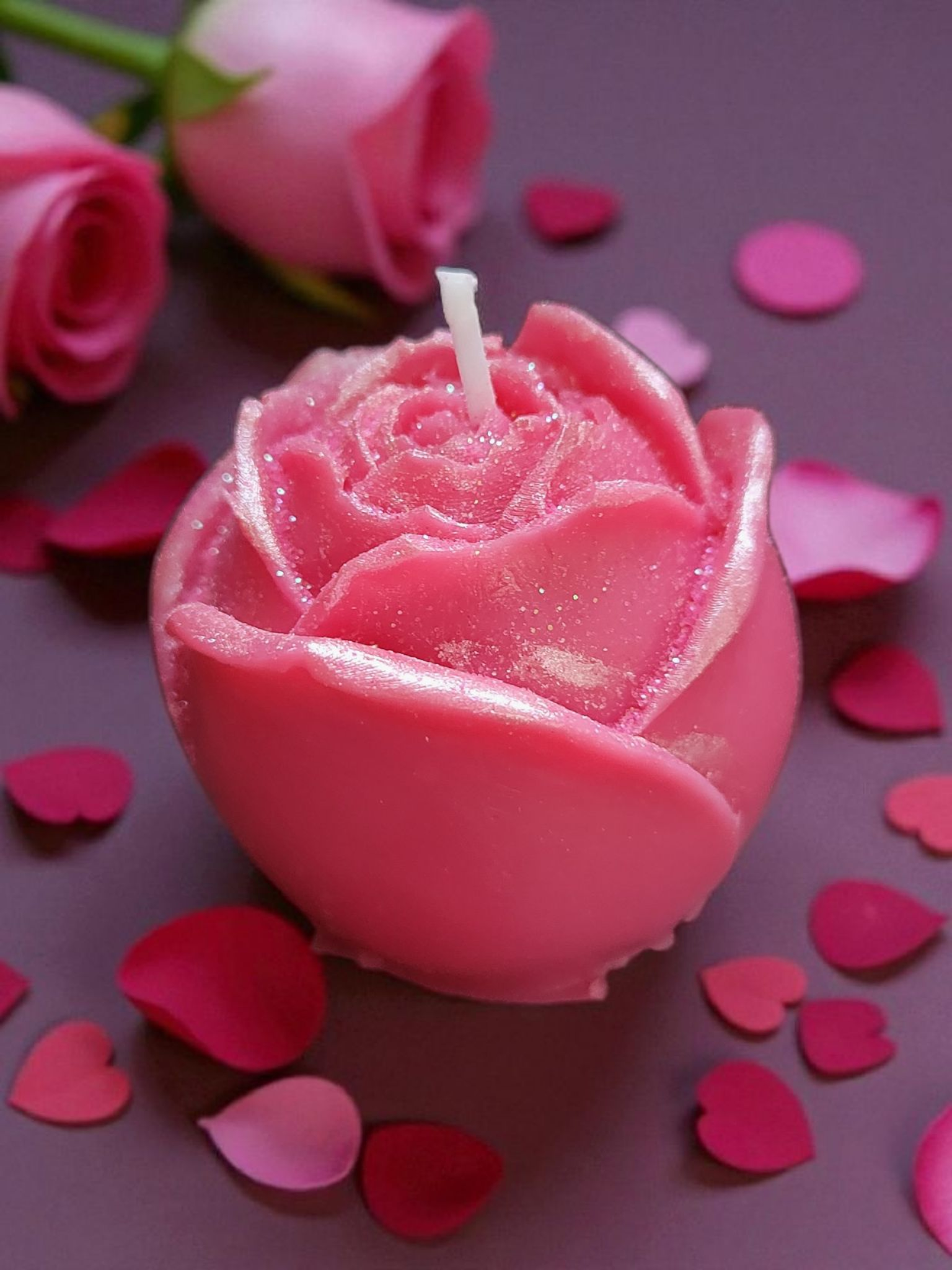 💗 Bougie artisanale – Parfum de Grasse Bubble Gum