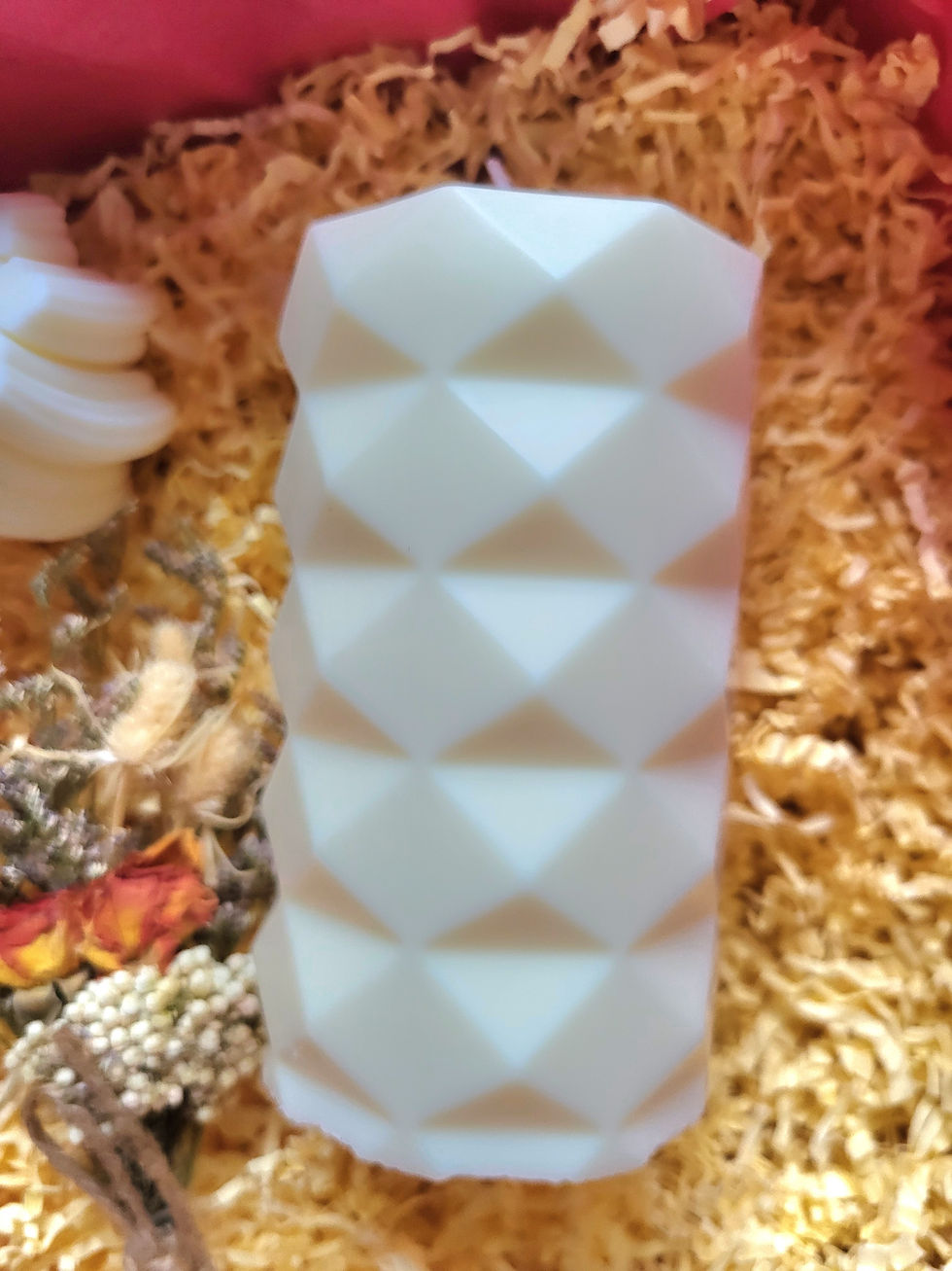 Miniature : Bougie décorative artisanale | Bougie design moderne | Bougie sculpturale 