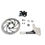 Thumbnail: Brake Disc Upgrade Kit - To fit Revvi 12" and 16" kids electric balance bikes