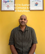 Mr. Sushant C Raut – Consultant Orthotist and Prosthetist at BabySteps Pediatric Development Centre, Model Colony, Pune