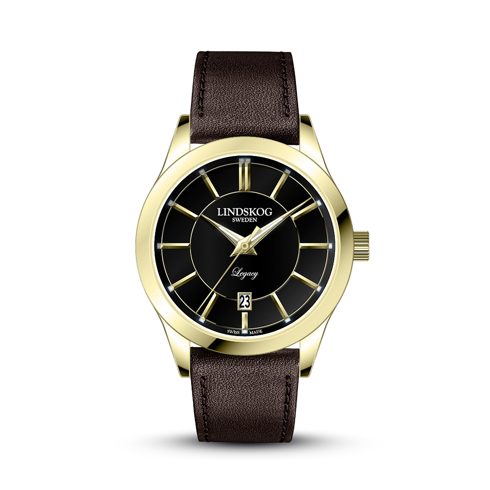 Thumbnail: Black Enamel - Gold