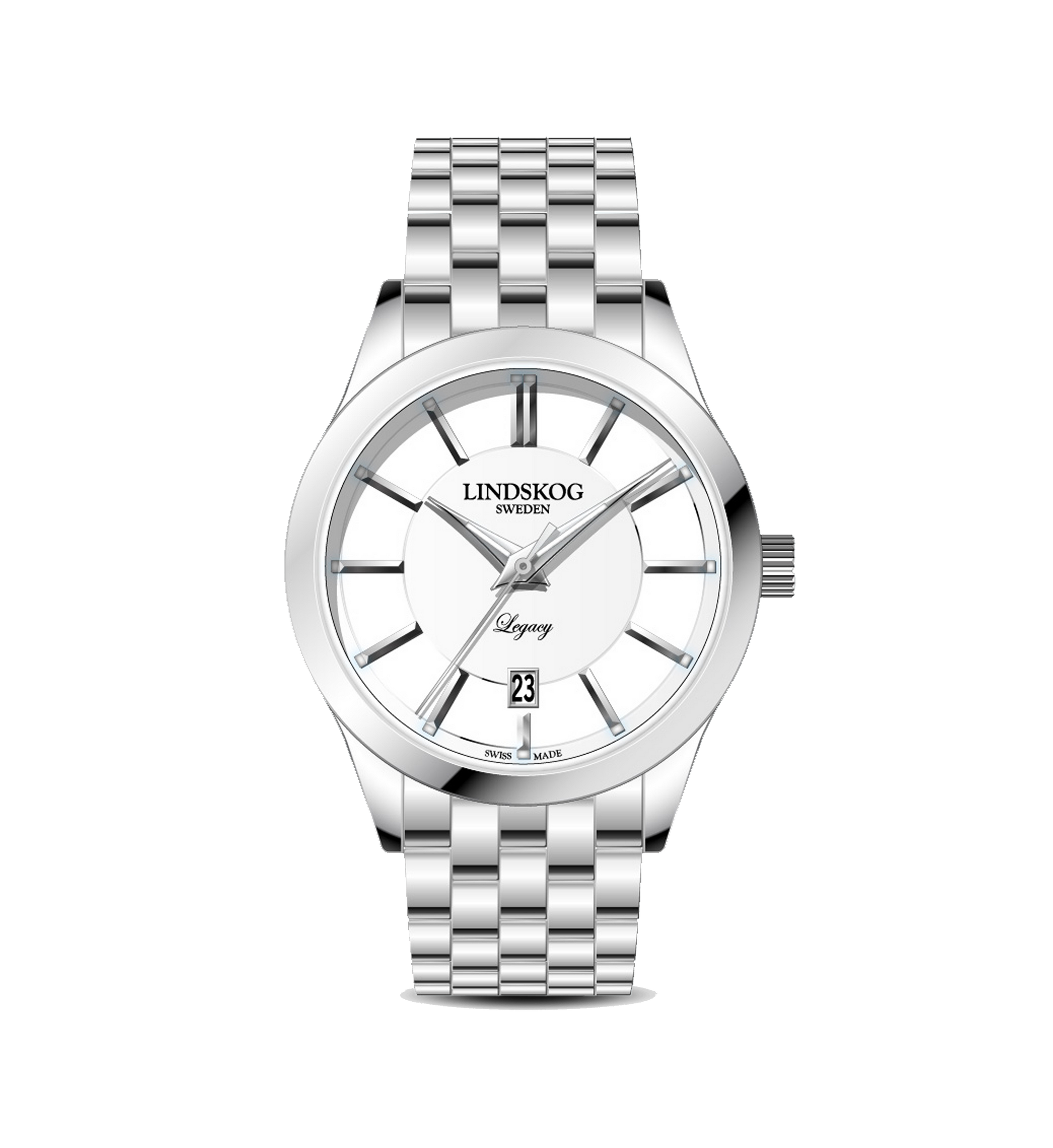 White Enamel - Stainless Steel